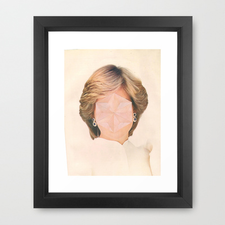 No Vision Framed Art Print